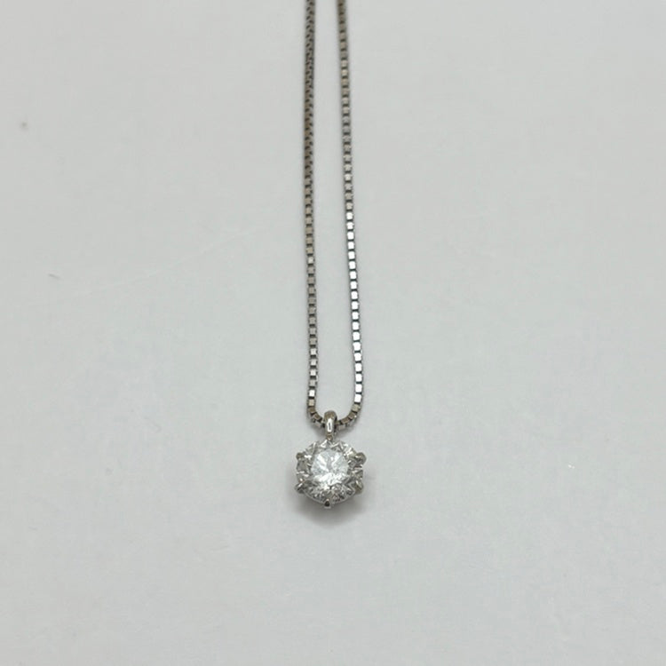 Pt ネックレス ダイヤ CJ0680