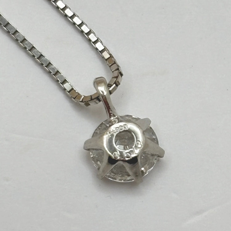 Pt ネックレス ダイヤ CJ0680