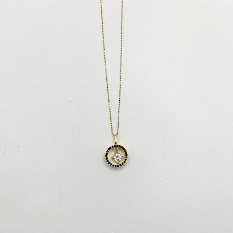 K18 ネックレス ダイヤ　H＆C CJ0682