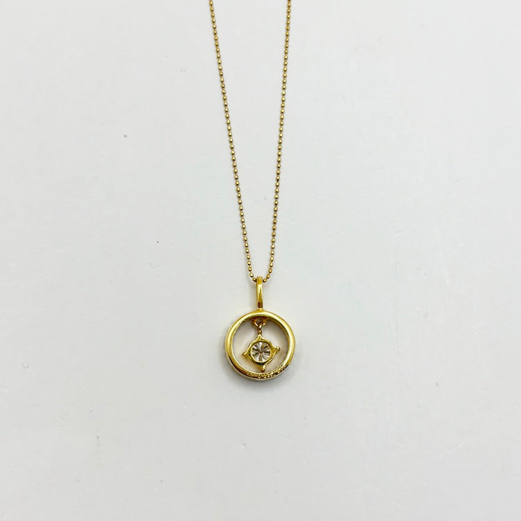 K18 ネックレス ダイヤ　H＆C CJ0682