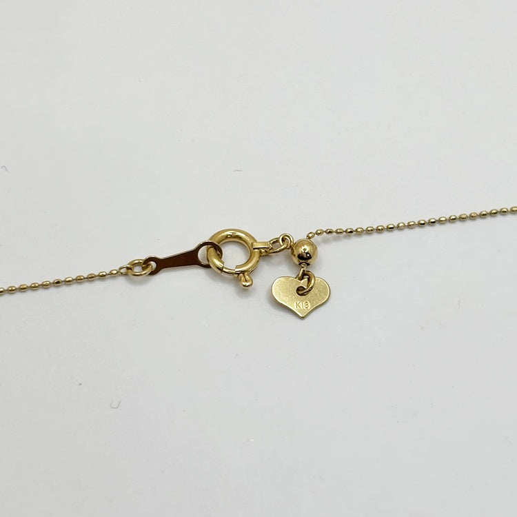 K18 ネックレス ダイヤ　H＆C CJ0682