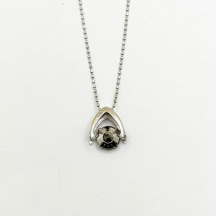 Pt ネックレス ダイヤ CJ0683