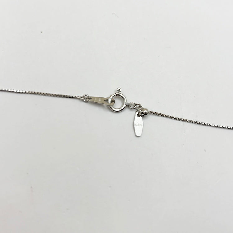 K18WG ネックレス ダイヤ CJ0685