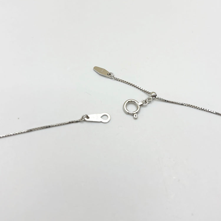 K18WG ネックレス ダイヤ CJ0685