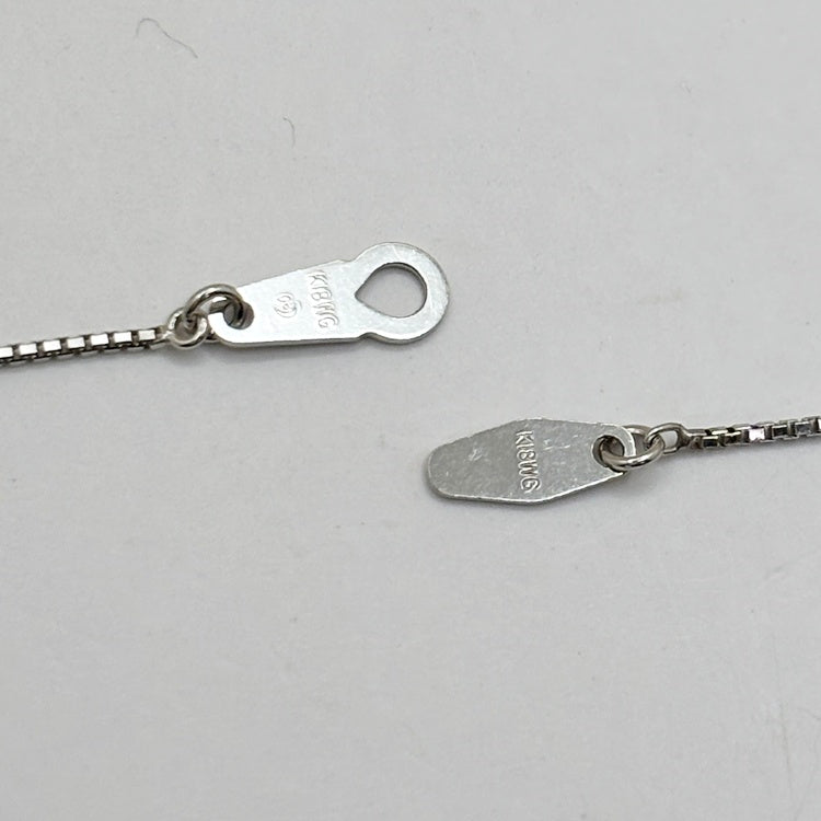 K18WG ネックレス ダイヤ CJ0685