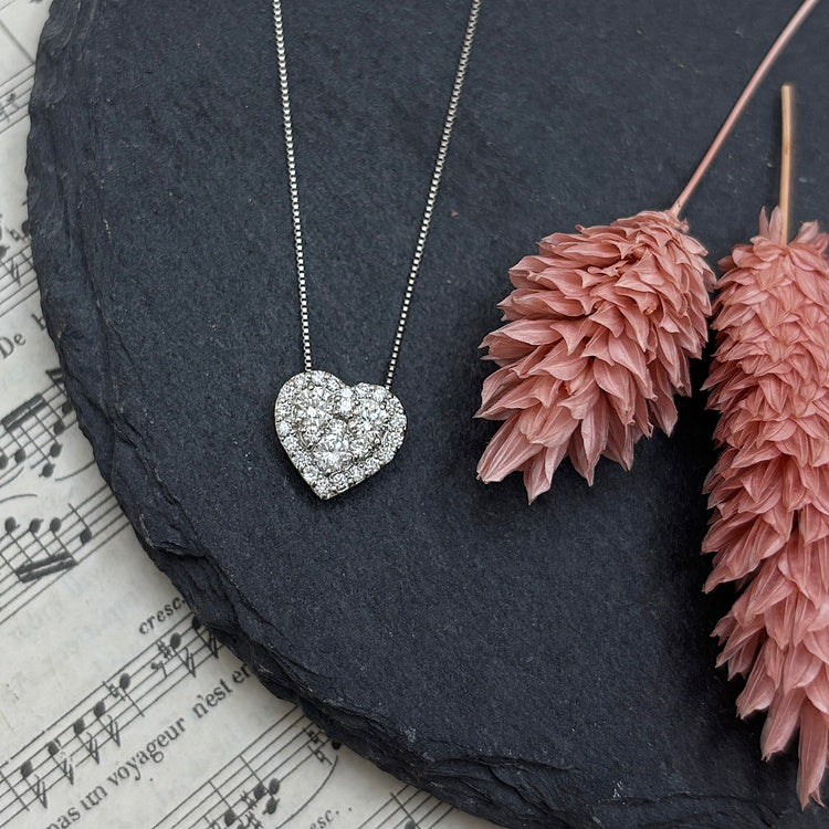 Pt ネックレス ダイヤ CJ0688