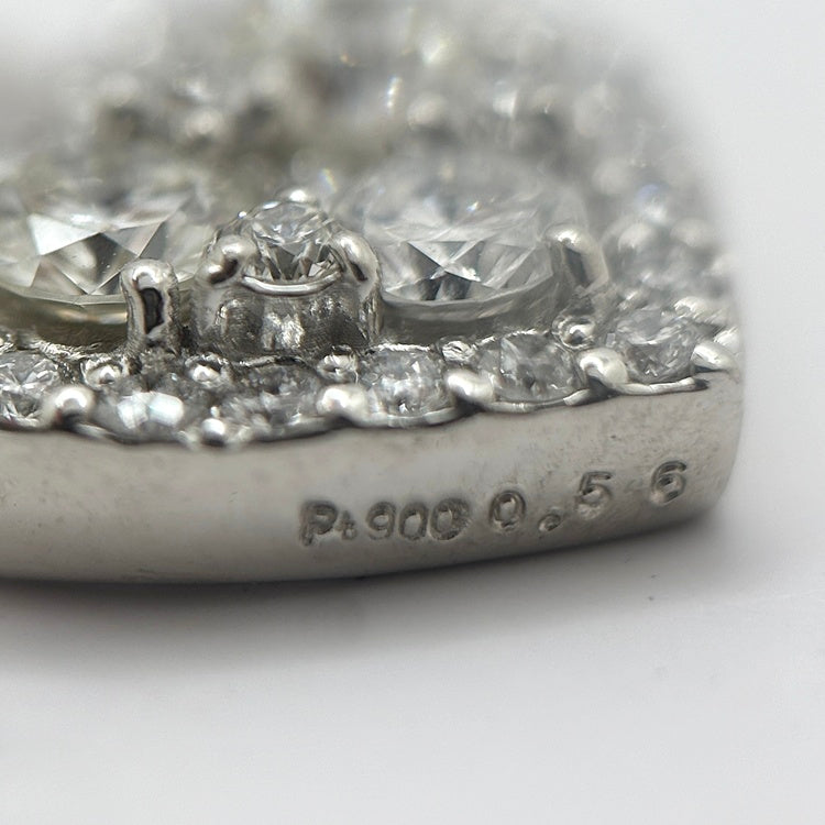 Pt ネックレス ダイヤ CJ0688