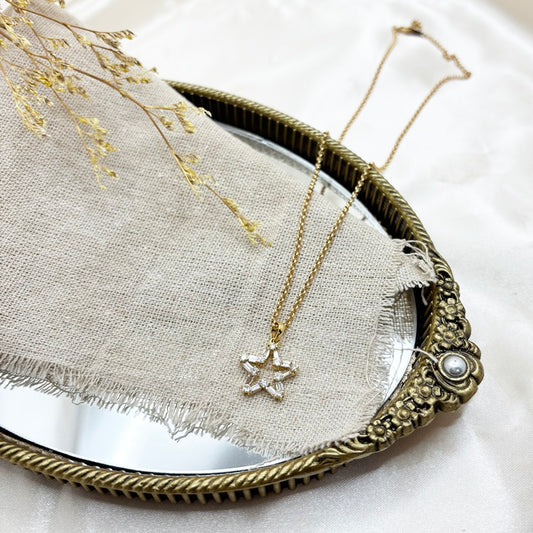 K18 ネックレス ダイヤ　CJ0692