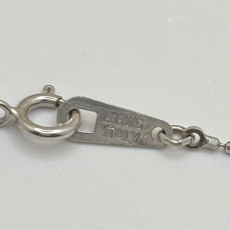 K18WG ネックレス ルビー CJ0693