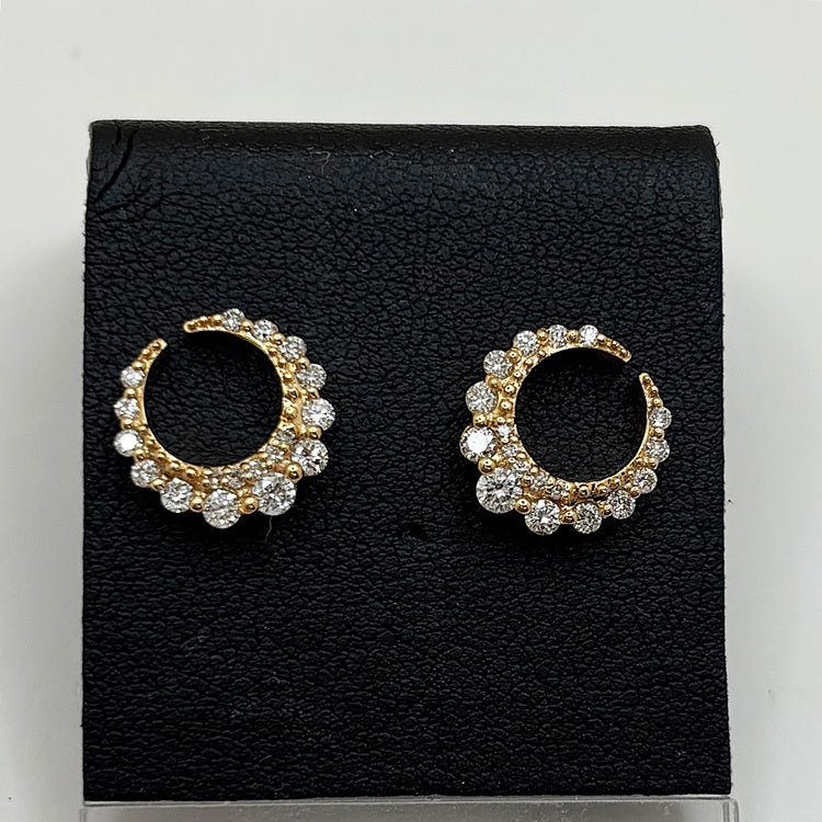 K18 ピアス ダイヤ CJ0694