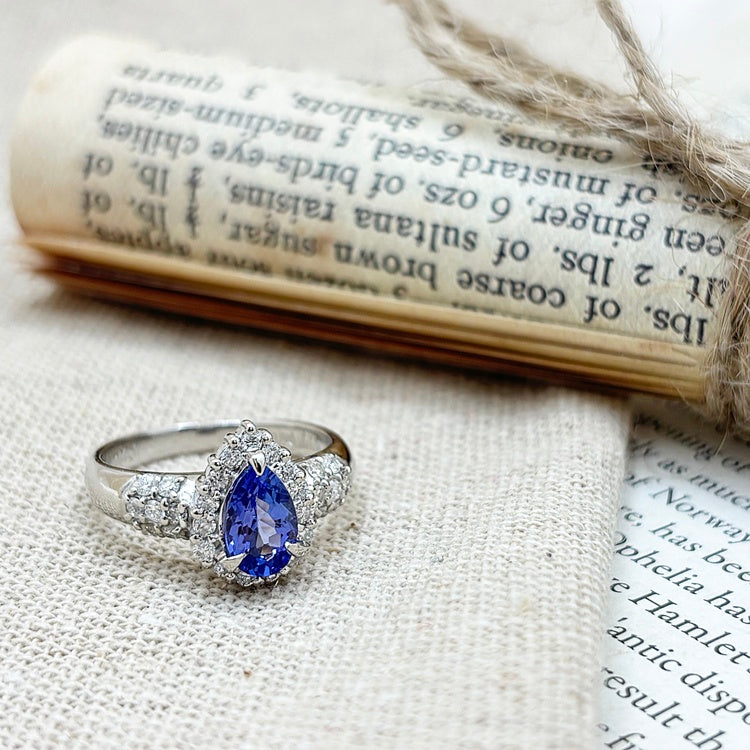 Pt リング タンザナイト CJ0701