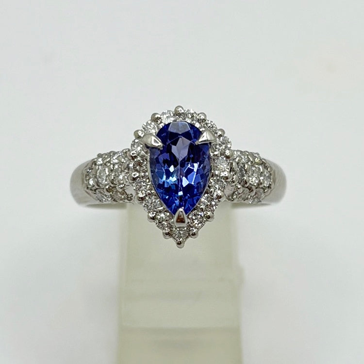 Pt リング タンザナイト CJ0701