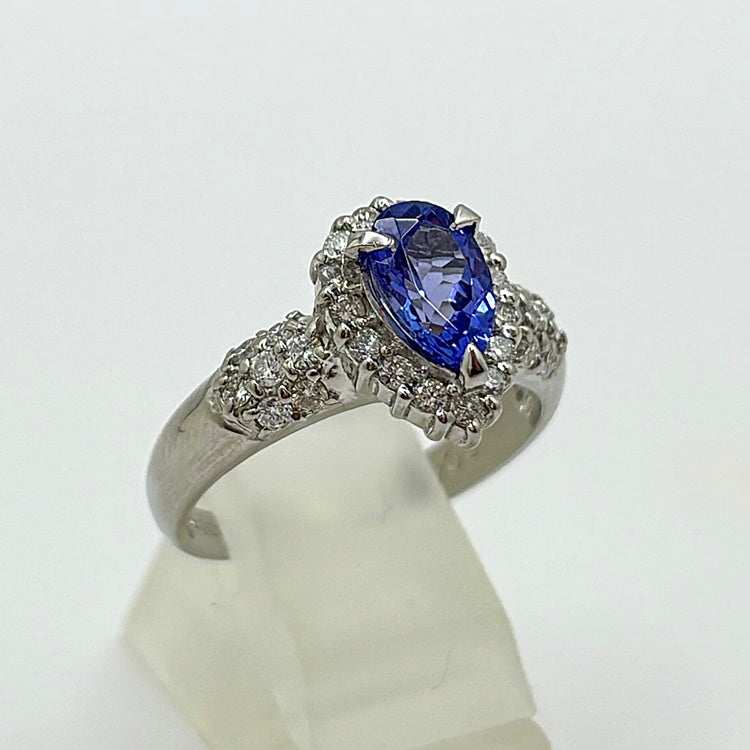 Pt リング タンザナイト CJ0701