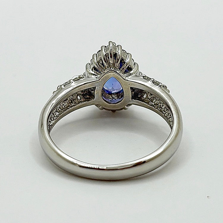 Pt リング タンザナイト CJ0701