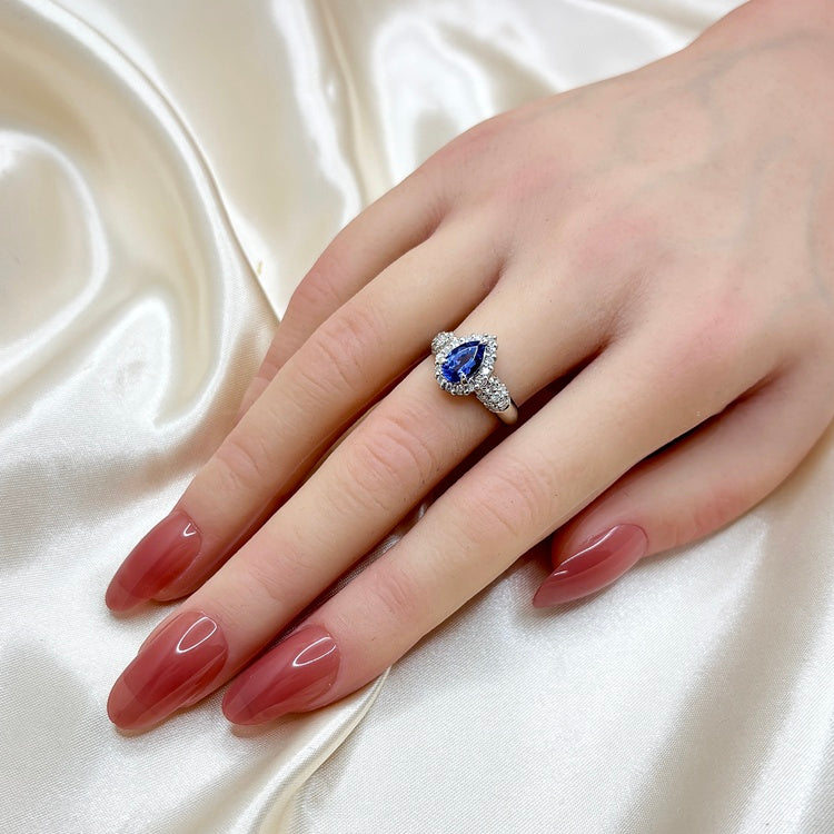 Pt リング タンザナイト CJ0701