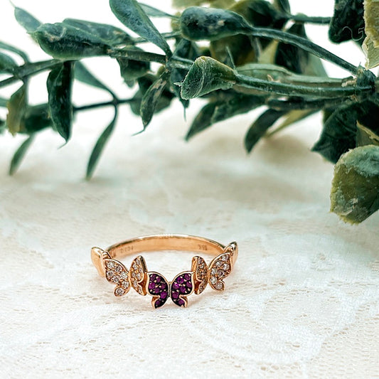 K18PG リング ルビー CJ0712