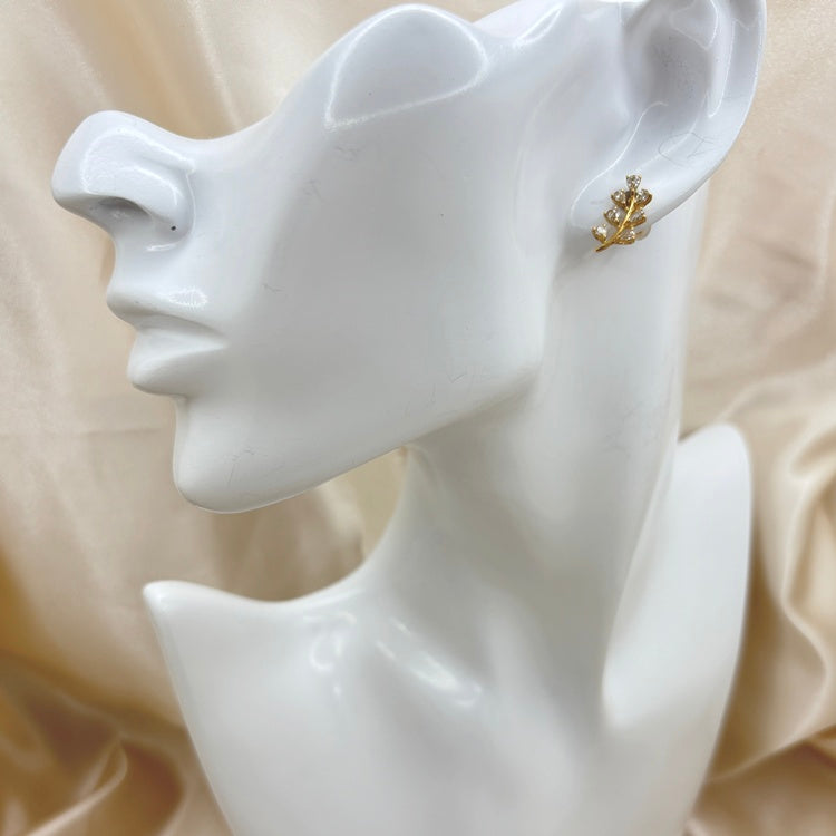 K18 ピアス ダイヤ NJ0277