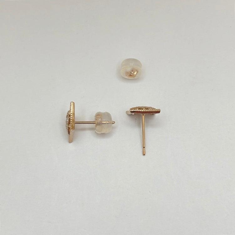 K18PG ピアス ダイヤ NJ0282