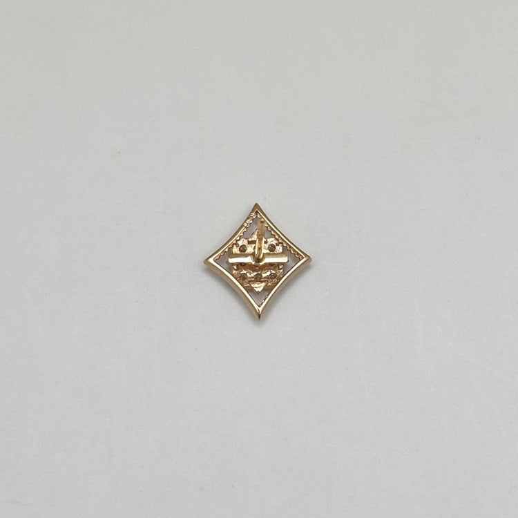 K18PG ピアス ダイヤ NJ0282
