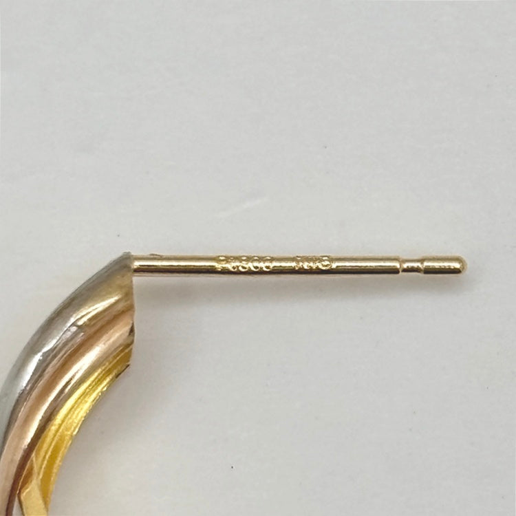 K18/Pt ピアス NJ0297