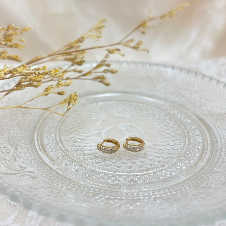 K18 ピアス ダイヤ NJ0299