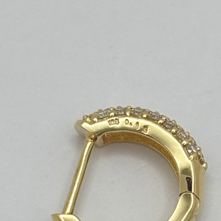 K18 ピアス ダイヤ NJ0299
