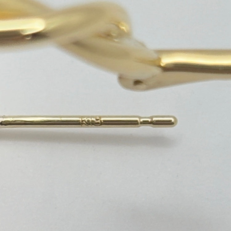 K18 ピアス フープ NJ0301