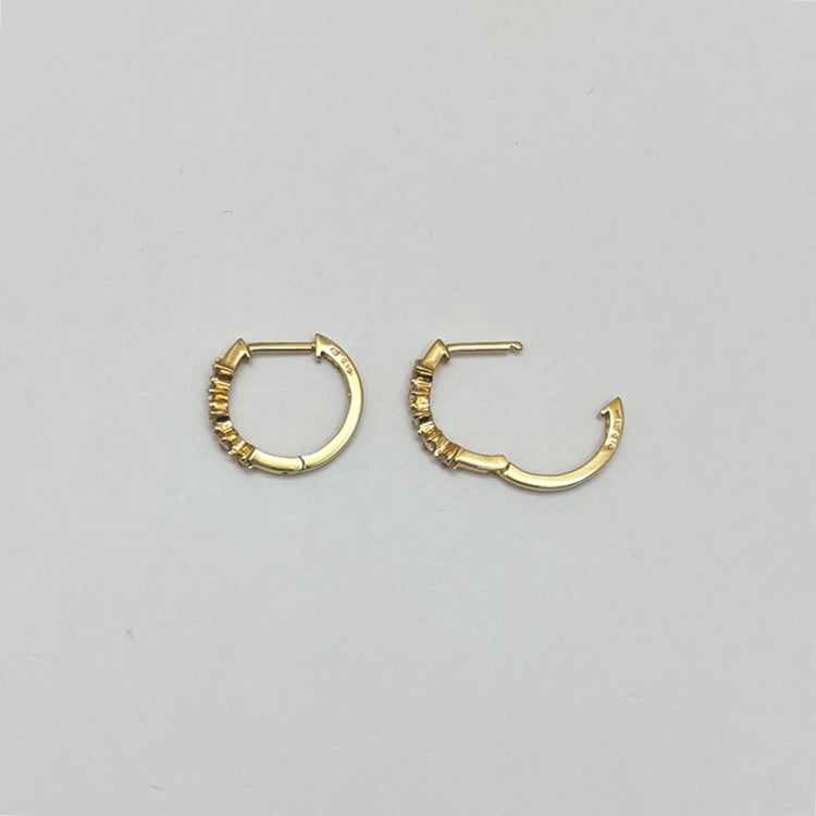 K18 ピアス ダイヤ NJ0302