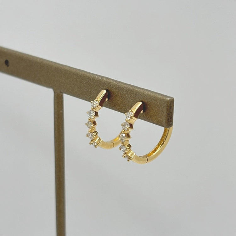 K18 ピアス ダイヤ NJ0302