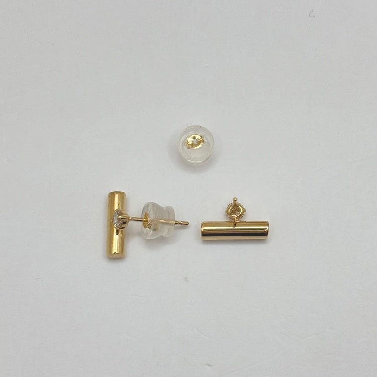 K18 ピアス ダイヤ NJ0304