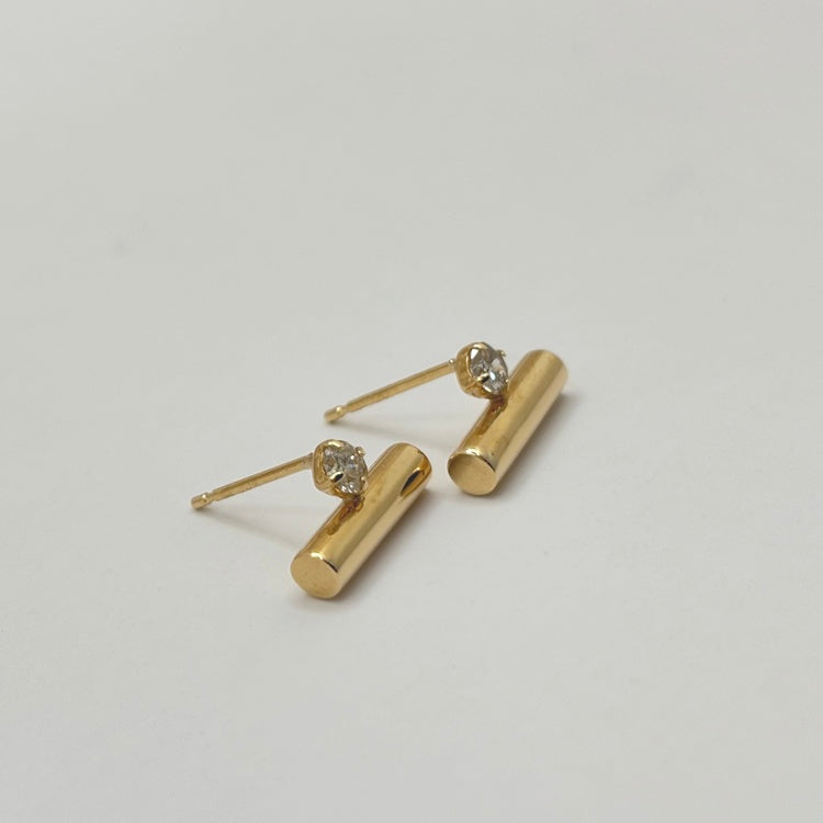 K18 ピアス ダイヤ NJ0304