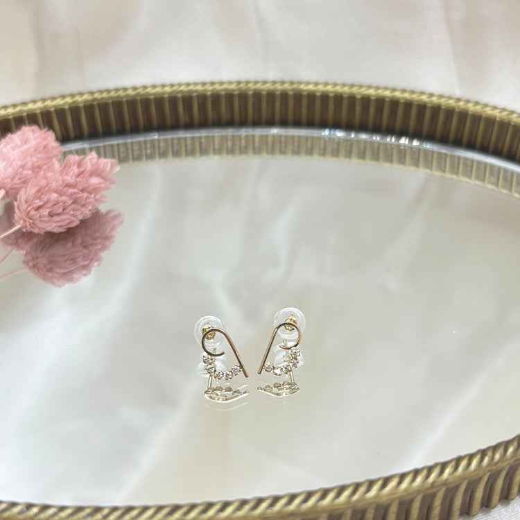 K18 ピアス ダイヤ NJ0305