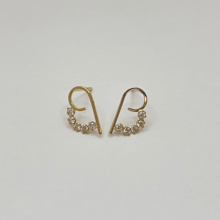 K18 ピアス ダイヤ NJ0305