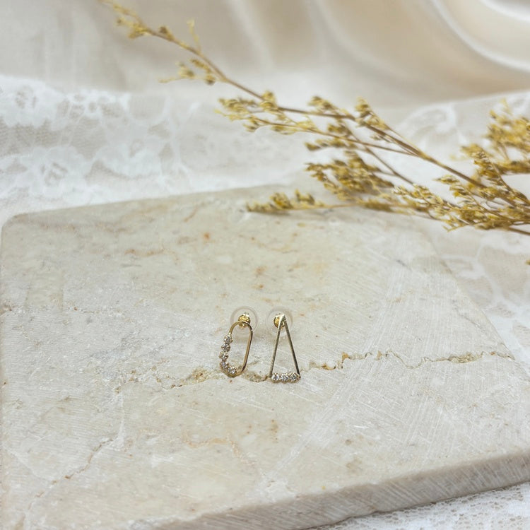 K18 ピアス ダイヤ NJ0306