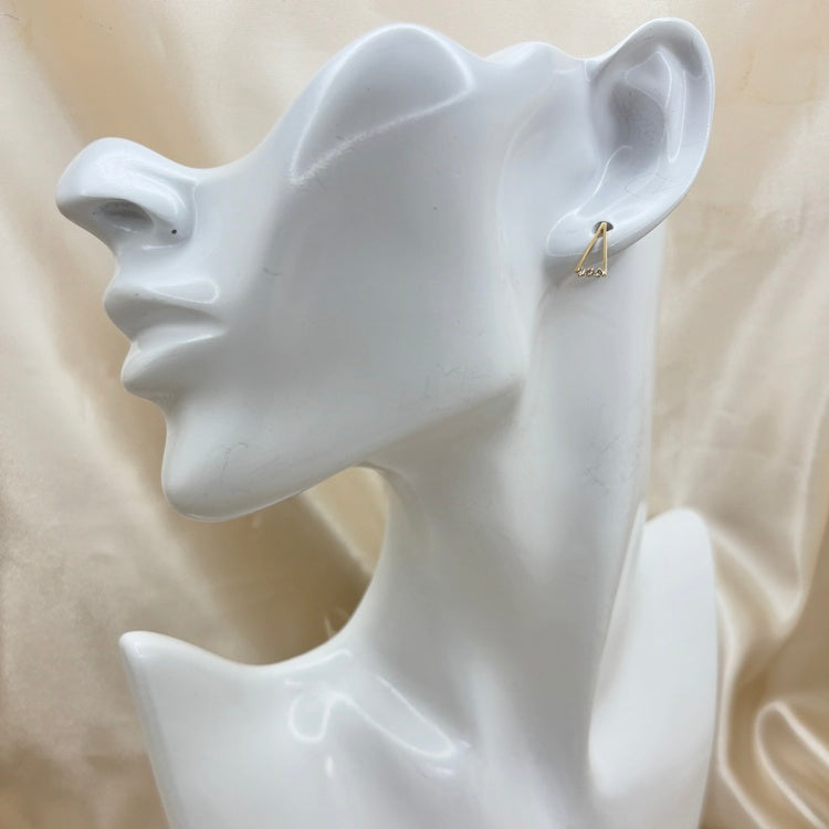 金18 K、刻みあり最高級ジェイドジェイダイトロングチェーンピアス 鑑定書付き ピアス チェーンピアス k18 18k 18金 イエローゴールド スタッドピアス