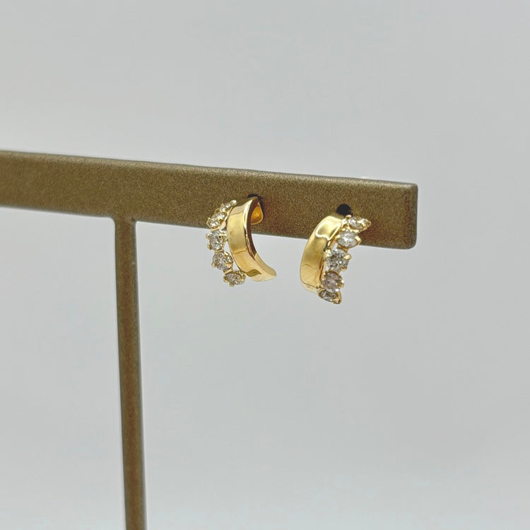 K18 ピアス ダイヤ NJ0307