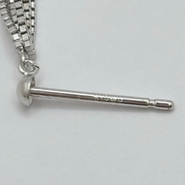 K18WG ピアス NJ0310