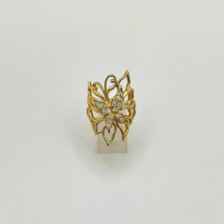 K18 リング ダイヤ NJ0321