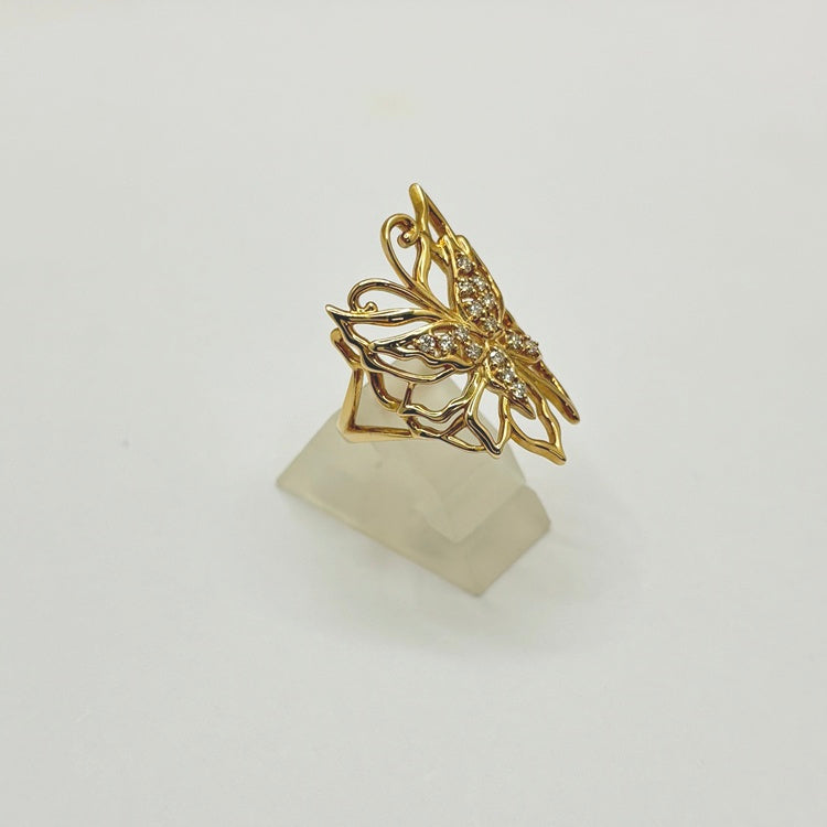 K18 リング ダイヤ NJ0321