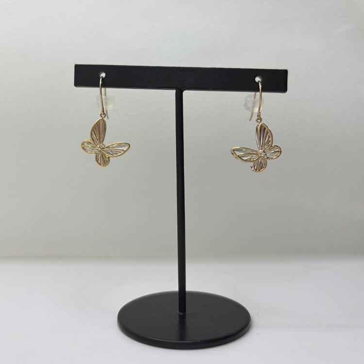 K18 ピアス ダイヤ 蝶 NJ0325 – ジュエリーショップ ロンド