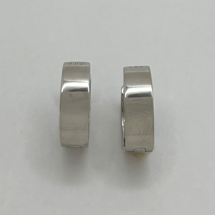 K18WG ピアス ダイヤ NJ0327