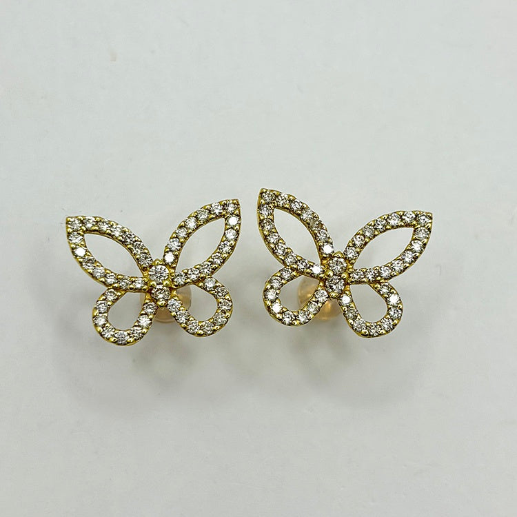 K18 ピアス ダイヤ NJ0328