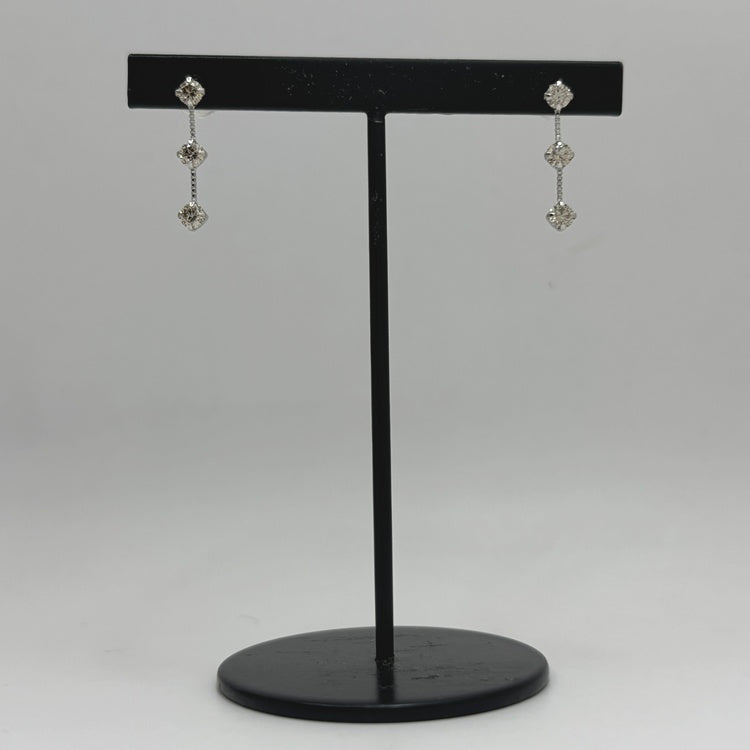 Pt ピアス ダイヤ NJ0329