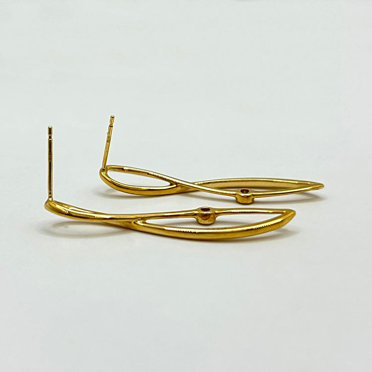 K18 ピアス ダイヤ NJ0339