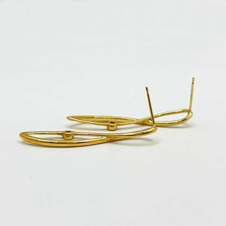 K18 ピアス ダイヤ NJ0339