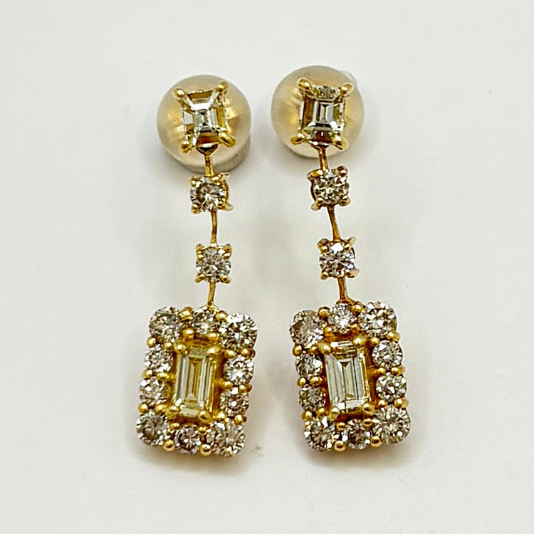 K18 ピアス ダイヤ NJ0340