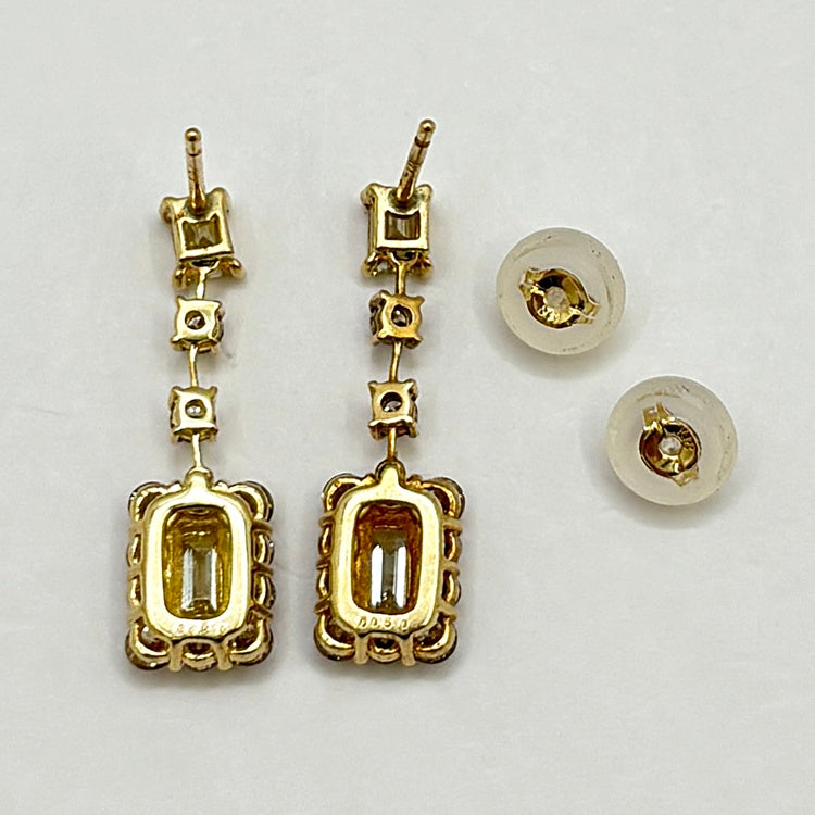 K18 ピアス ダイヤ NJ0340