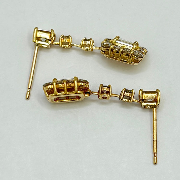 K18 ピアス ダイヤ NJ0340